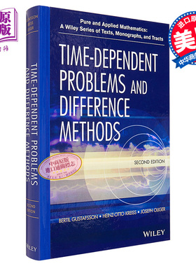 时间依赖问题与差分方法 第2版 Time-Dependent Problems and Difference Methods 英文原版 Bertil Gustafsson【中商原版】W