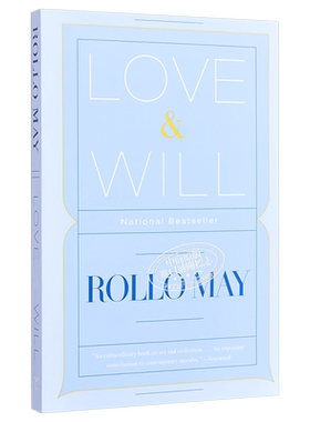 爱与意志 豆瓣高分 英文原版  Love  Will Rollo May【中商原版】