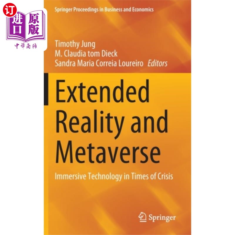 海外直订Extended Reality and Metaverse 扩展现实和虚拟世界