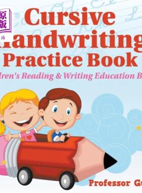 海外直订Cursive Handwriting Practice Book: Children's Reading & Writing Education Books 草书练习本：儿童读写教育书