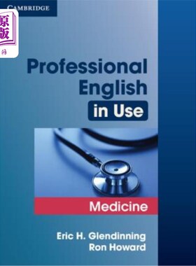 海外直订Professional English in Use Medicine 医学专业英语