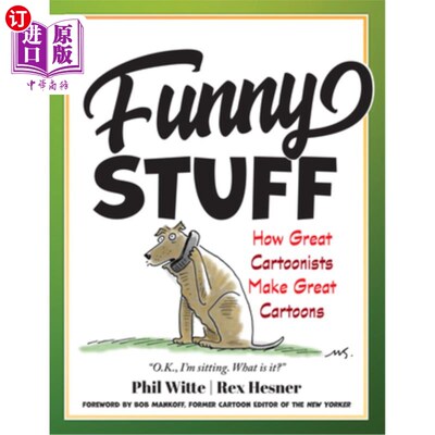 海外直订Funny Stuff: How Great Cartoonists Make Great Cartoons 有趣的东西：伟大的漫画家如何制作伟大的漫画