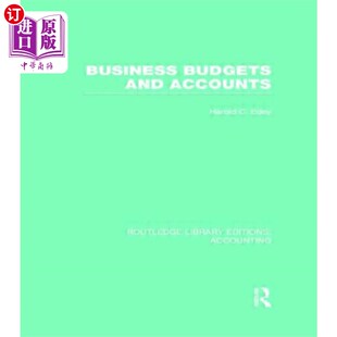 海外直订Business Budgets and Accounts (RLE Accounting) 商业预算及帐目