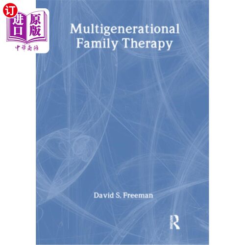 海外直订医药图书Multigenerational Family Therapy 多代家庭治疗