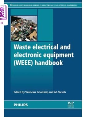 海外直订Waste Electrical and Electronic Equipment (Weee) Handbook 废弃电气和电子设备（Weee）手册