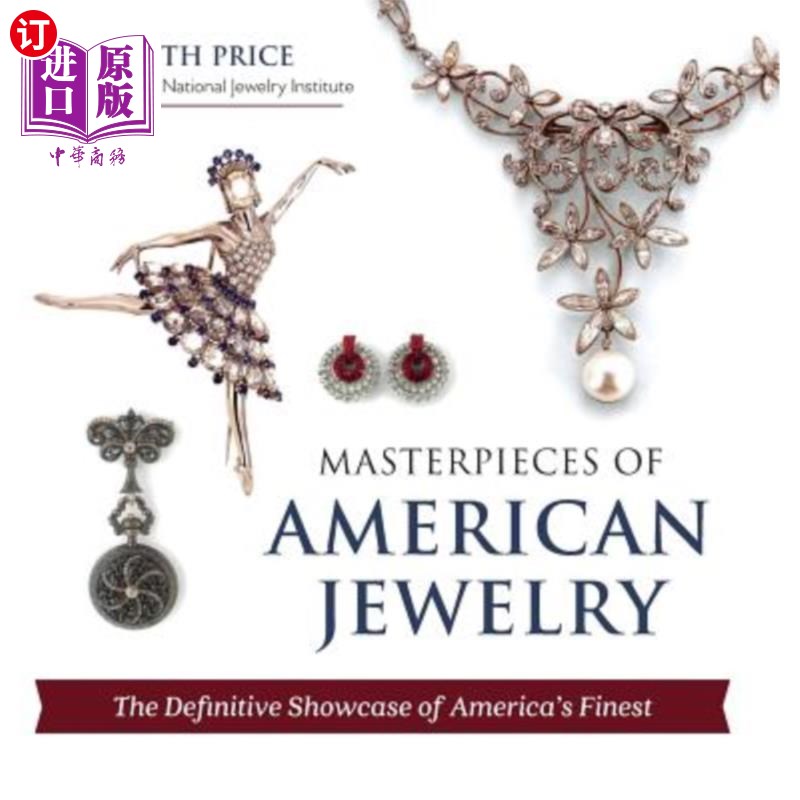 海外直订Masterpieces of American Jewelry (Latest Edition) 美国珠宝杰作(最新版)