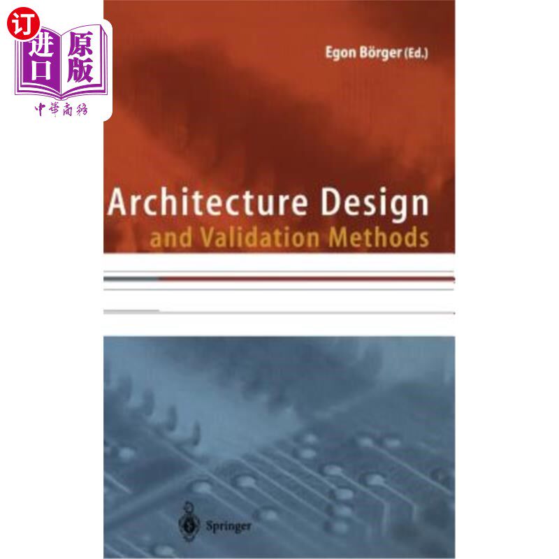 海外直订Architecture Design and Validation Methods 架构设计和验证方法