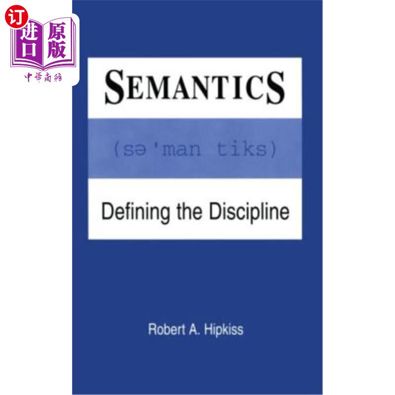 海外直订Semantics PR 语义公关