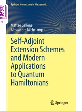 海外直订Self-Adjoint Extension Schemes and Modern Applic... 自伴随扩展方案及其在量子哈密顿量中的现代应用