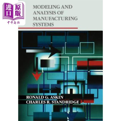 现货 制造系统建模与分析 Modeling And Analysis Of Manufacturing Systems 英文原版 Ronald G. Askin 中商原版