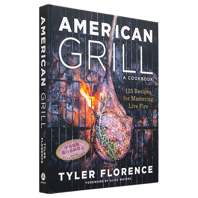 美式烧烤 掌握实火的125种食谱 American Grill 英文原版 Tyler Florence 生活休闲 美国美食 食谱【中商原版】