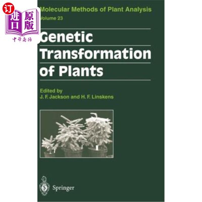海外直订Genetic Transformation of Plants 植物遗传转化