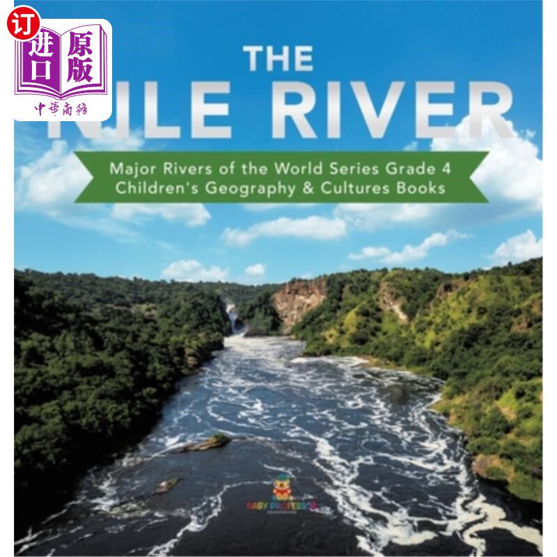 海外直订The Nile River Major Rivers of the World Series Grade 4 Children's Geography & C 世界系列四年级儿童地理文化