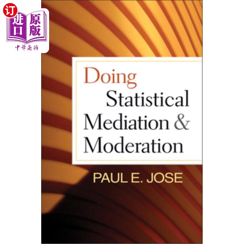海外直订Doing Statistical Mediation and Moderation 做统计中介和调节