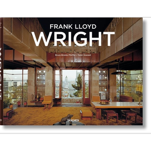 Frank Lloyd Wright 进口艺术 弗兰克·劳埃德·赖特 TASCHEN【中商原版】
