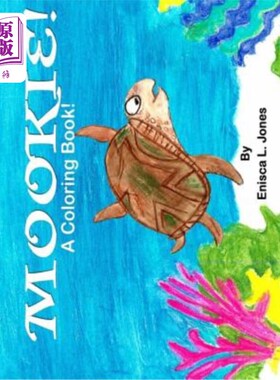海外直订Mookie: A Coloring Book 穆奇:一本填色书