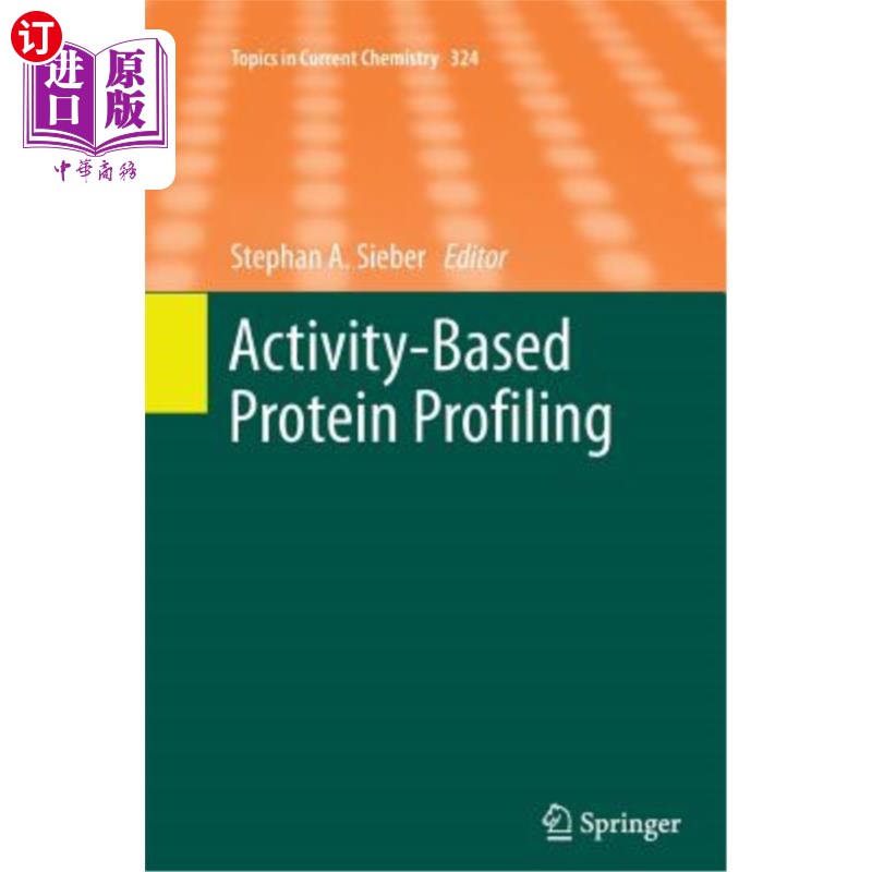 海外直订Activity-Based Protein Profiling 基于活性的蛋白质分析