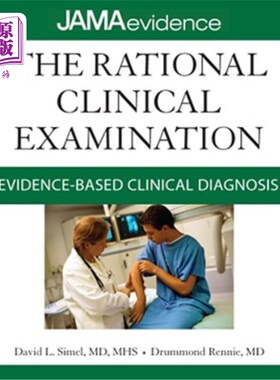 海外直订医药图书The Rational Clinical Examination: Evidence-Based Clinical Diagnosis 合理的临床检查：循证临床诊断