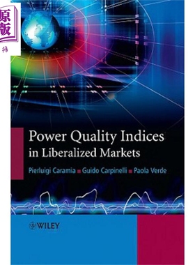 现货 Power Quality Indices In Liberalized Markets【中商原版】