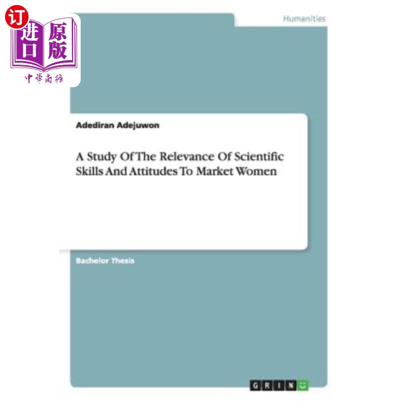 【中商海外直订】a study of the relevance of scientific skills an