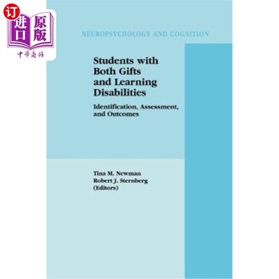 海外直订Students with Both Gifts and Learning Disabilities: Identification, Assessment,  有天赋和学习障碍的学生：识