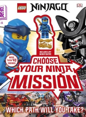 海外直订LEGO NINJAGO Choose Your Ninja Mission 乐高忍者选择你的忍者任务