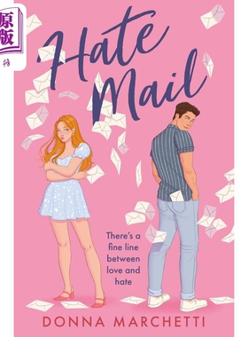 预售 仇恨信件 Hate Mail 英文原版 Donna Marchetti 现代浪漫喜剧故事【中商原版】