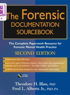海外直订医药图书Forensic Documentation Sourcebook 法医文件来源书-完整的文书资源法医心理健康实践2e