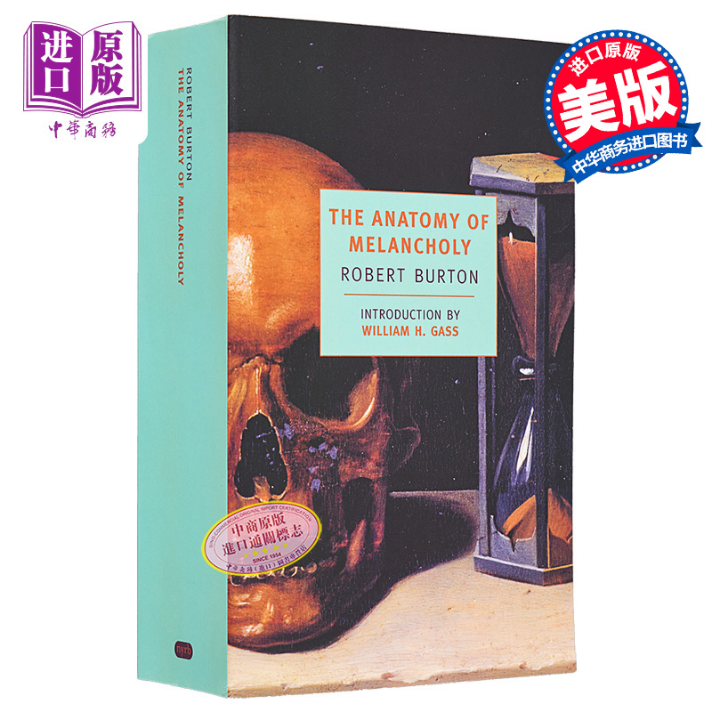 NYRB 纽约书评系列 忧郁的解剖 罗伯特 伯顿 The Anatomy of Melancholy 英文原版 Robert Burton【中商原版】