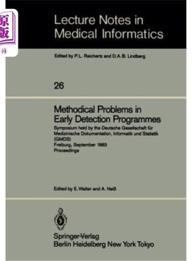 海外直订医药图书Methodical Problems in Early Detection Programmes: Symposium Held by the Deutsch 早期检测项目中的系