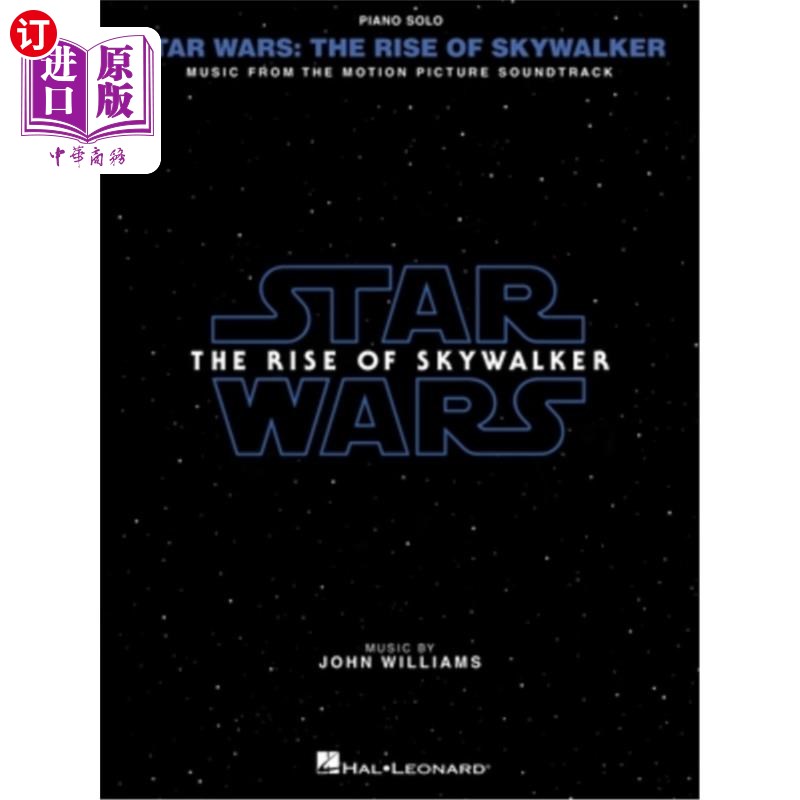 海外直订Star Wars: The Rise of Skywalker - Music from the Motion Picture Soundtrack by J 星球大战:天行者的崛起-音乐