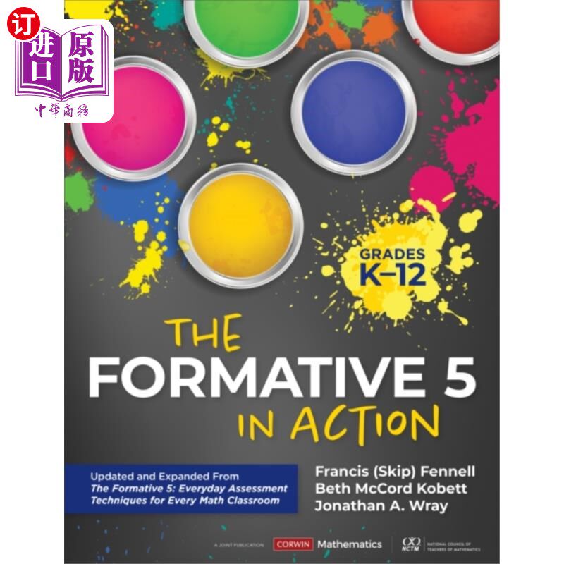 海外直订Formative 5 in Action, Grades K-12 在行动中的形成，K-12年级