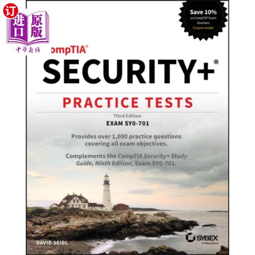 海外直订CompTIA Security+ Practice Tests CompTIA安全+实践测试