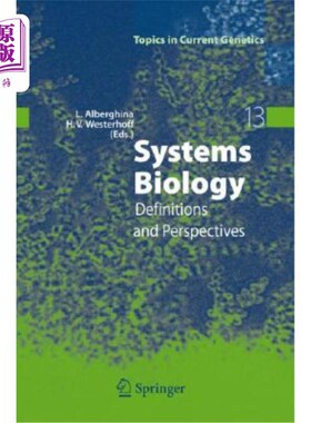 海外直订Systems Biology: Definitions and Perspectives 系统生物学：定义与展望