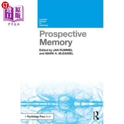 海外直订Prospective Memory 前瞻记忆