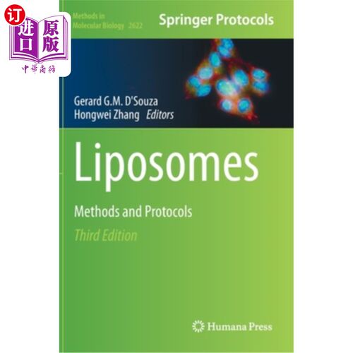 海外直订Liposomes: Methods and Protocols 脂质体:方法和方案