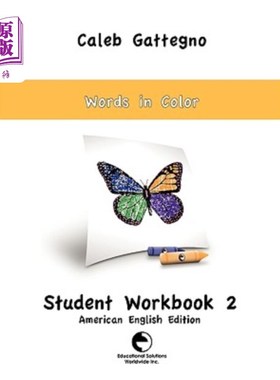 海外直订Words in Color Student Workbook 2 彩色学生练习册2中的单词