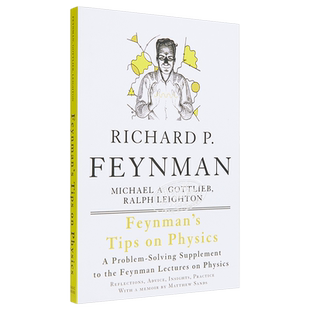 现货 [英文原版]Feynman's Tips on Physics费曼物理学心得