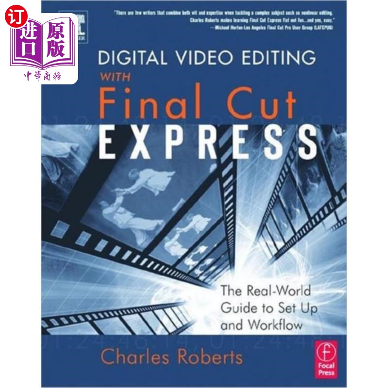 海外直订Digital Video Editing with Final Cut Express 使用Final Cut Express进行数字视频编辑