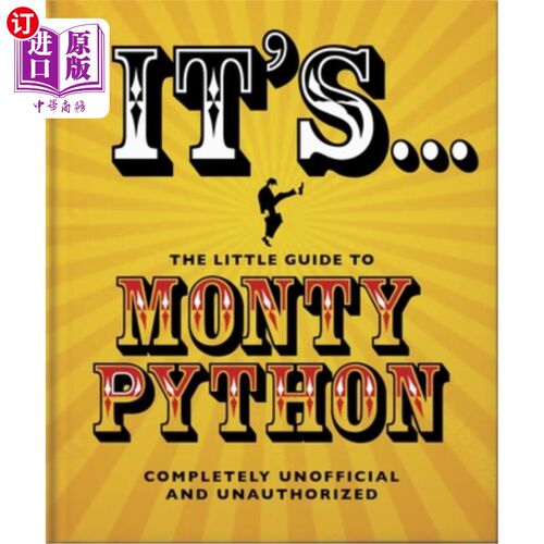 海外直订The Little Guide to Monty Python: ...and Now for Something Completely Different 巨蟒剧团的小指南：……现在