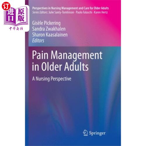 海外直订医药图书Pain Management in Older Adults 老年人疼痛管理
