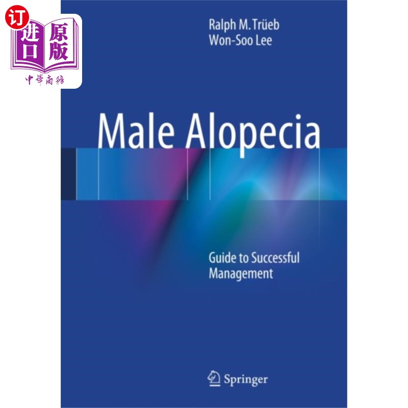 海外直订医药图书Male Alopecia 男性脱发