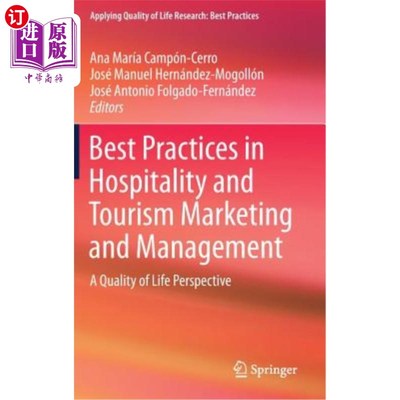 海外直订Best Practices in Hospitality and Tourism Marketing and Management: A Quality of 酒店和旅游营销和管理的最佳