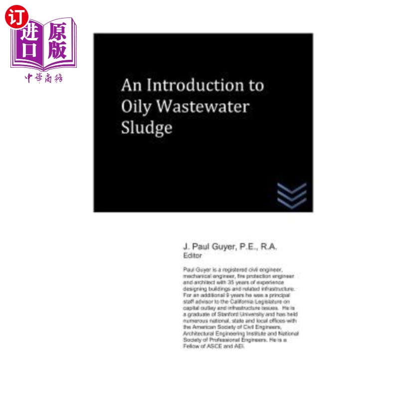 海外直订An Introduction to Oily Wastewater Sludge