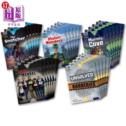 海外直订Project X Origins: Dark Red Book Band, Oxford Le... X计划起源:牛津大学暗红书带第18关:谁Dunnit?: 30个套装