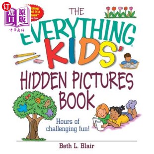 Hours 乐趣 海外直订Hidden Book Fun 隐藏画册：挑战性 Challenging Pictures