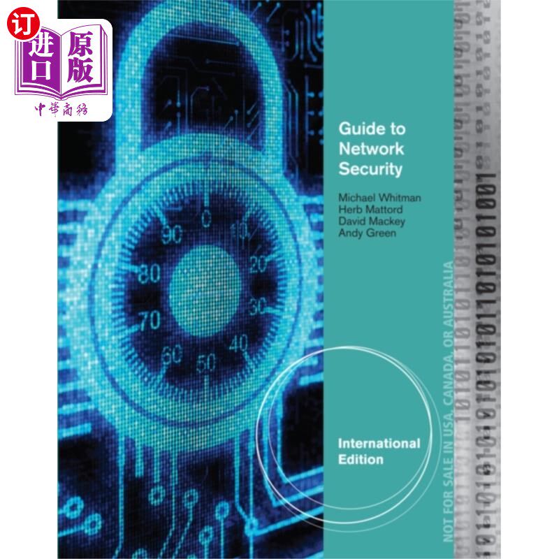 海外直订Guide to Network Security, International Edition 安全指南，国际版