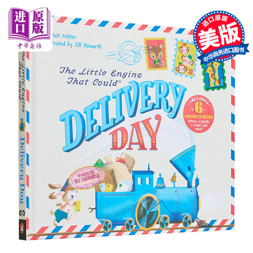 交付日英文进口原版儿童故事