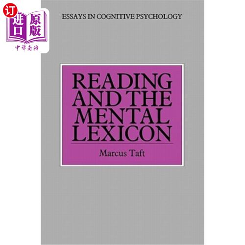 海外直订Reading and the Mental Lexicon 阅读和心理词汇