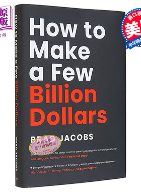 预售 如何赚到几十亿美元 How to Make a Few Billion Dollars 英文原版 Brad Jacobs 商业理论 经管 投资【中商原版】